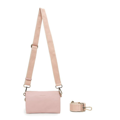BLACK CAVIAR BAGS - EDIE CROSSBODY - PINK