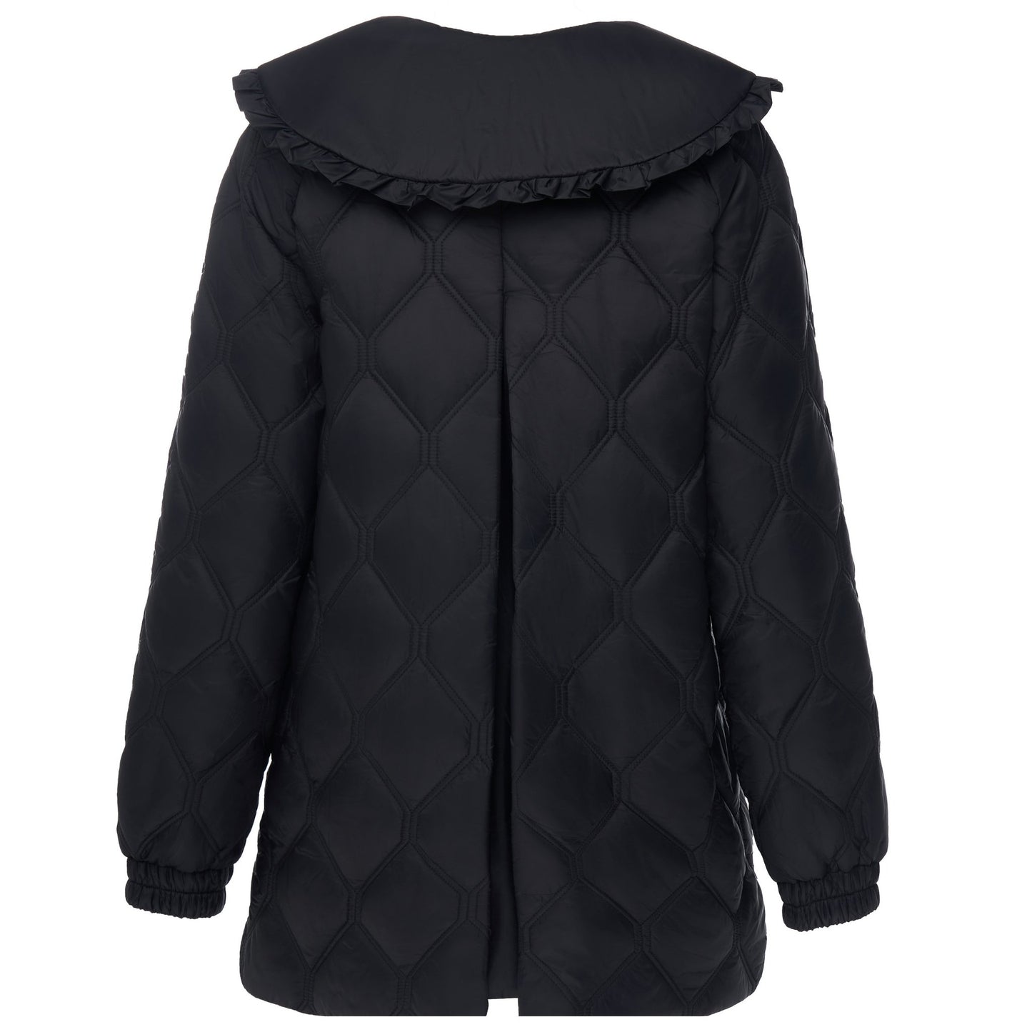 MOKE NZ TESS QUILT COAT - BLACK