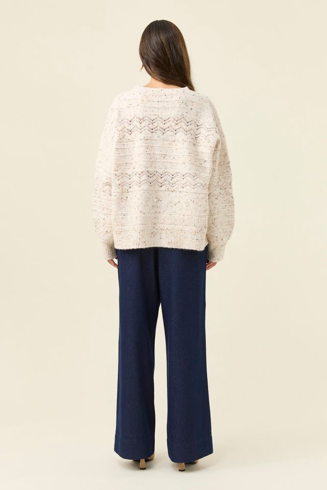 ISLE OF MINE - MCKENNA JUMPER - IVORY