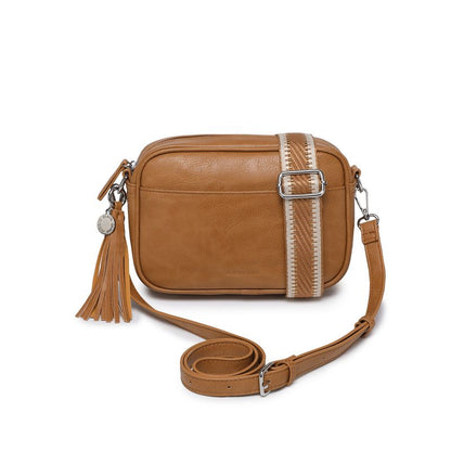 BLACK CAVIAR BAGS - INDIE CROSSBODY - TAN