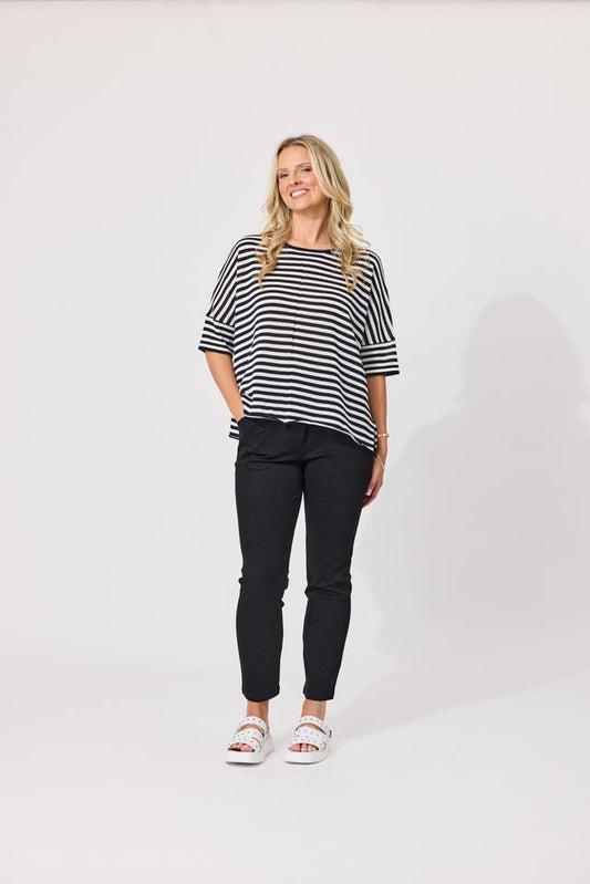 LEMON TREE DESIGN - CANDELA KNIT - WHITE BLACK