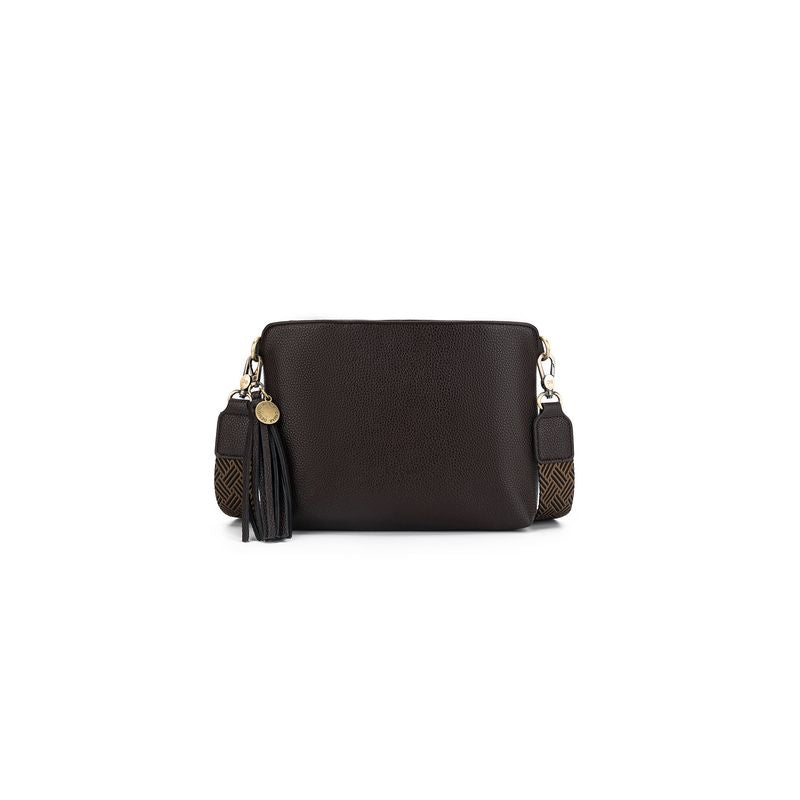 BLACK CAVIAR BAGS - CALLIE 3 CROSSBODY - COCO