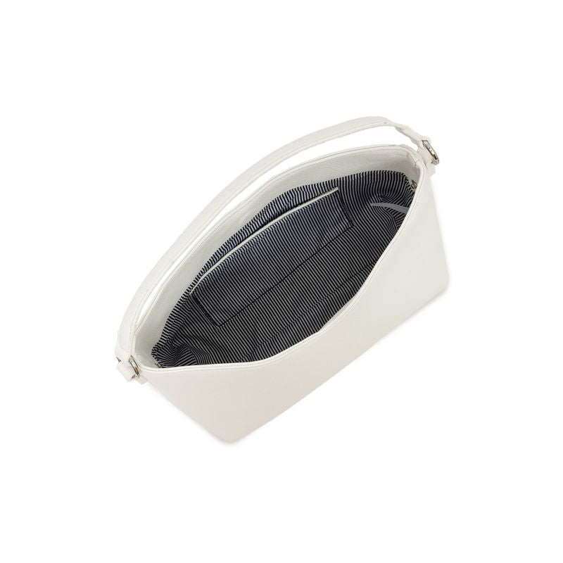 BLACK CAVIAR BAGS - BONNIE CROSSBODY - WHITE