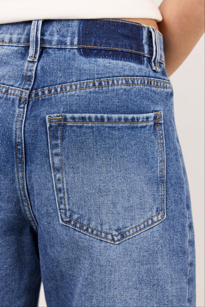 AMONG THE BRAVE - ACADEMY BARREL SHORTS - DEEP BLUE