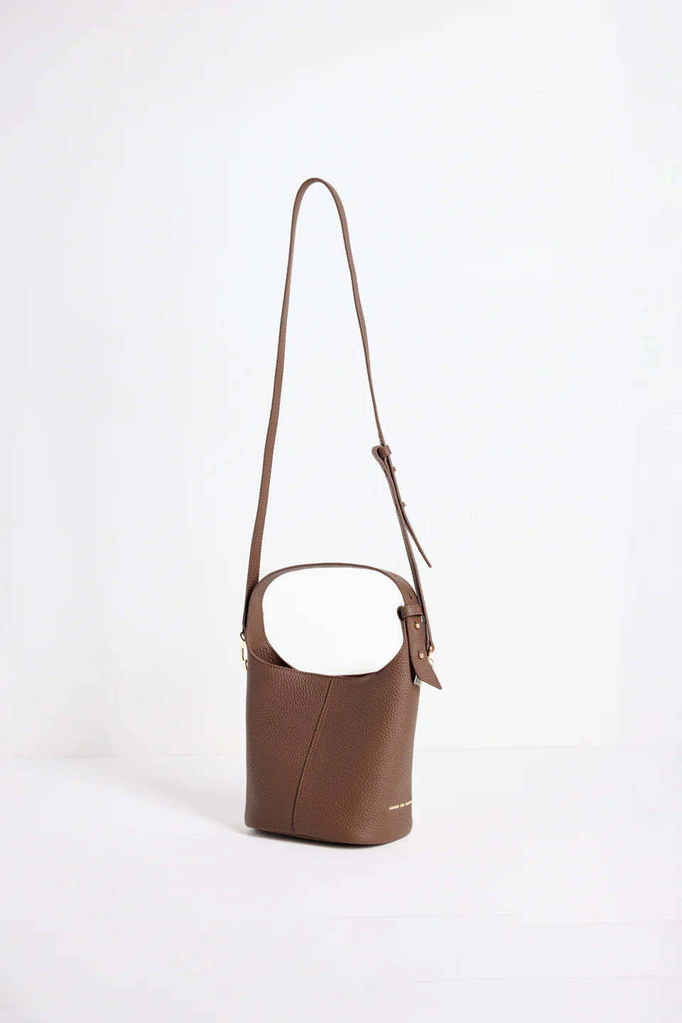 AMONG THE BRAVE VALENCIA MINI TOTE BAG - BROWN
