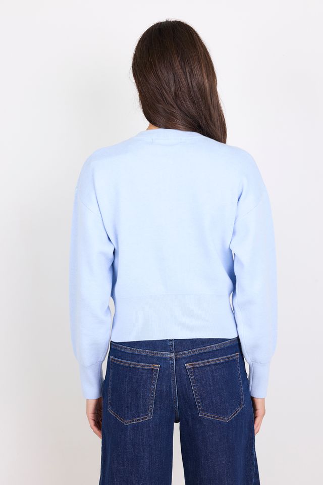 IVY & JACK HALLMARK CARDIGAN - ICE BLUE