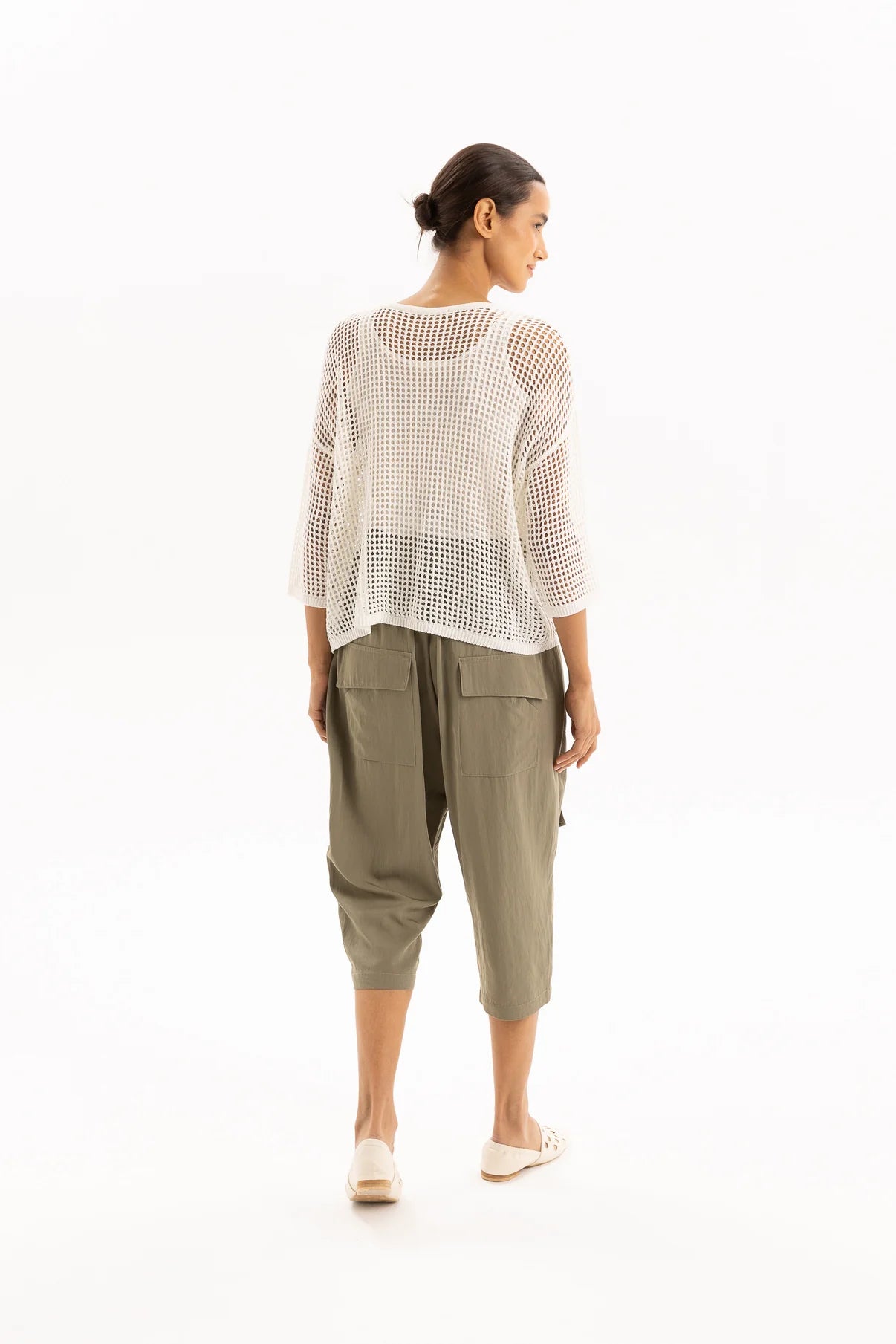 TWO BY TWO REBE TOP - IVORY
