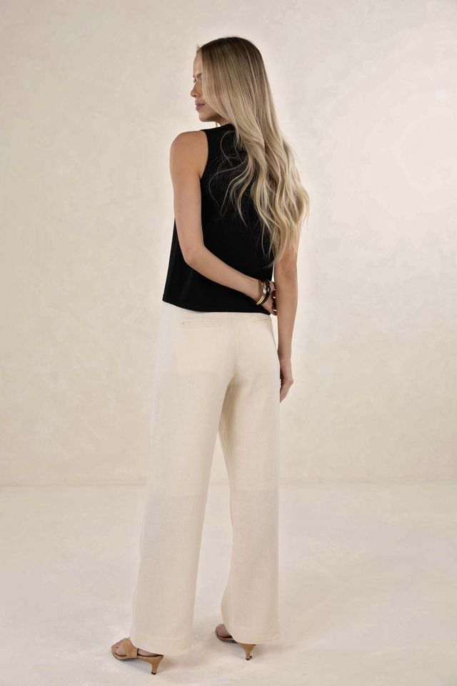 HUMIDITY LIFESTYLE COLLETTE TANK - BLACK
