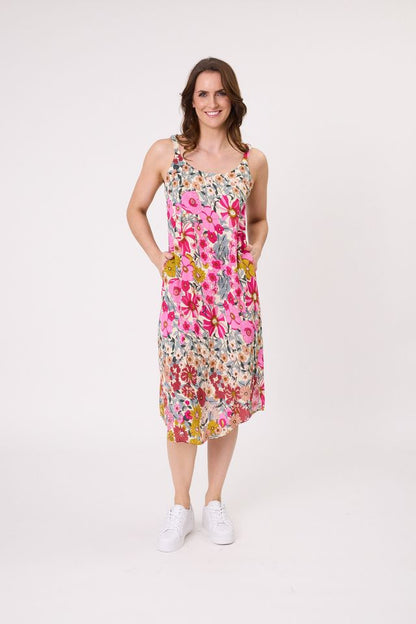 LEMON TREE DESIGN - MADDIE DRESS - GARDEN PRINT