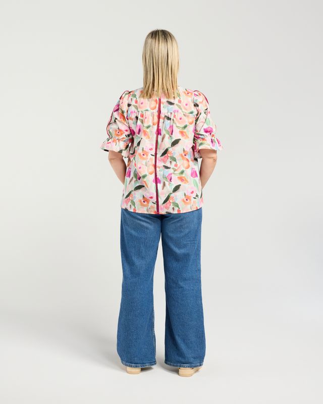 SEDUCE SADIE TOP - SOFT BLOOM