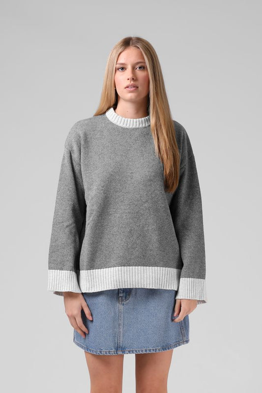 RPM CLARA KNIT - GREY MARL
