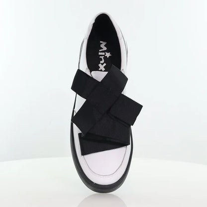 MINX - YOKO - WHITE BLACK RIBBON