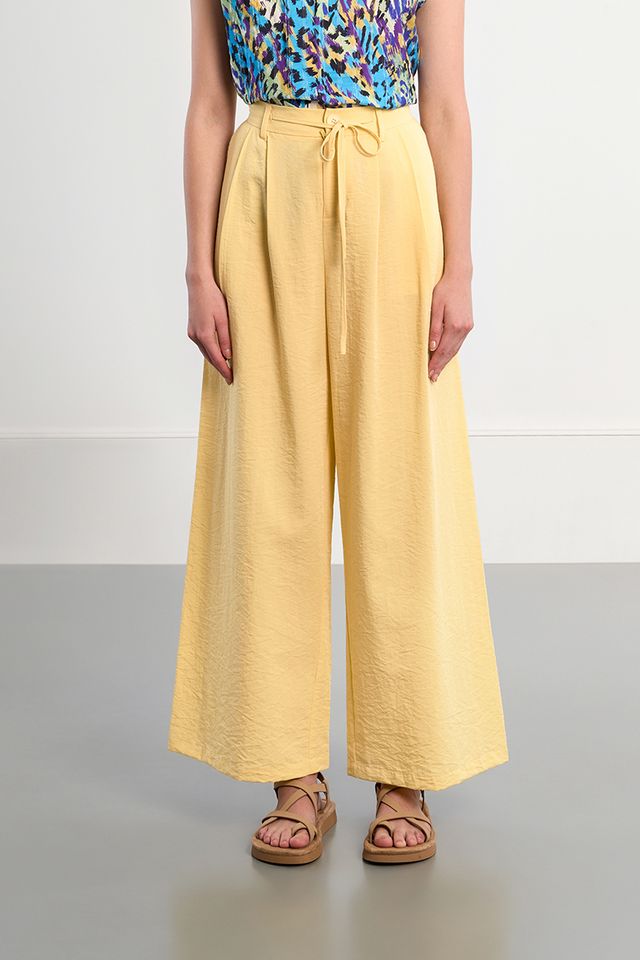 LILI SIDONIO WOVEN PANTS - YELLOW