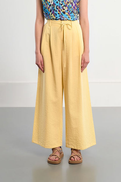 LILI SIDONIO WOVEN PANTS - YELLOW