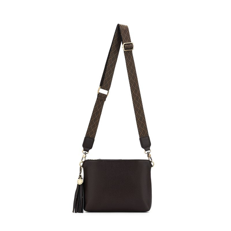 BLACK CAVIAR BAGS - CALLIE 3 CROSSBODY - COCO