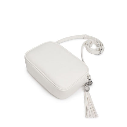 BLACK CAVIAR BAGS - INDIE CROSSBODY - WHITE