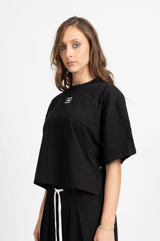 FEDERATION YESTERDAY TEE - CUBE - BLACK