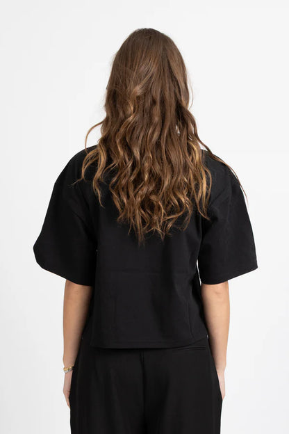 FEDERATION YESTERDAY TEE - CUBE - BLACK
