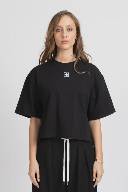 FEDERATION YESTERDAY TEE - CUBE - BLACK