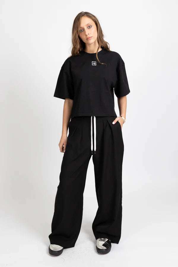 FEDERATION YESTERDAY TEE - CUBE - BLACK