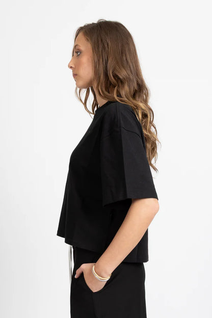 FEDERATION YESTERDAY TEE - CUBE - BLACK