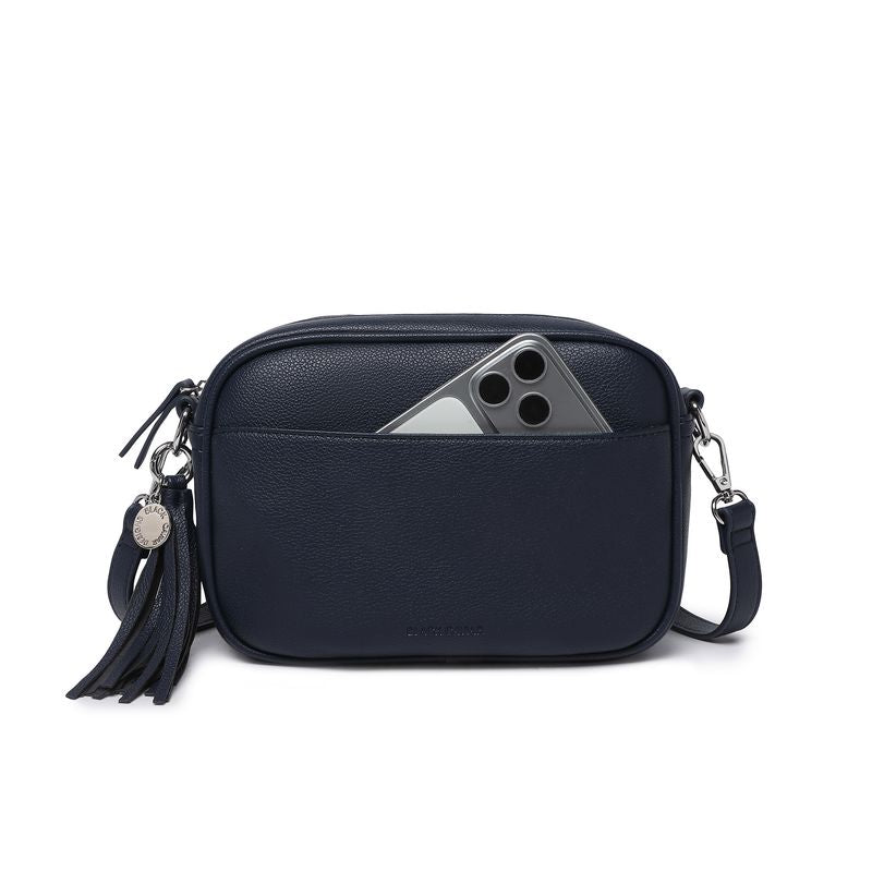 BLACK CAVIAR BAGS - INDIE CROSSBODY - NAVY