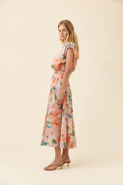 ISLE OF MINE ROSA MAXI SKIRT - FLORAL