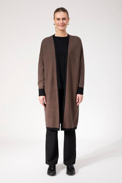 HAVEN MONTEROSA CARDIGAN - BROWN