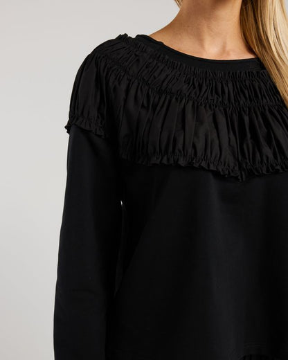 ET ALIA MARLOW SWEAT - BLACK