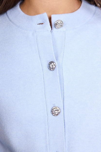 IVY & JACK HALLMARK CARDIGAN - ICE BLUE