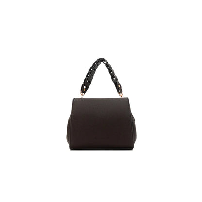 BLACK CAVIAR LUA PLAIT HANDBAG - COCO