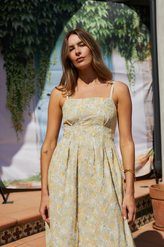 THING THING MISTY DRESS - WHIMSICAL FLORA