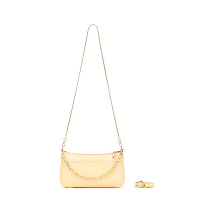 BLACK CAVIAR ELOISE CROSSBODY BAG - LEMON CHIFFON