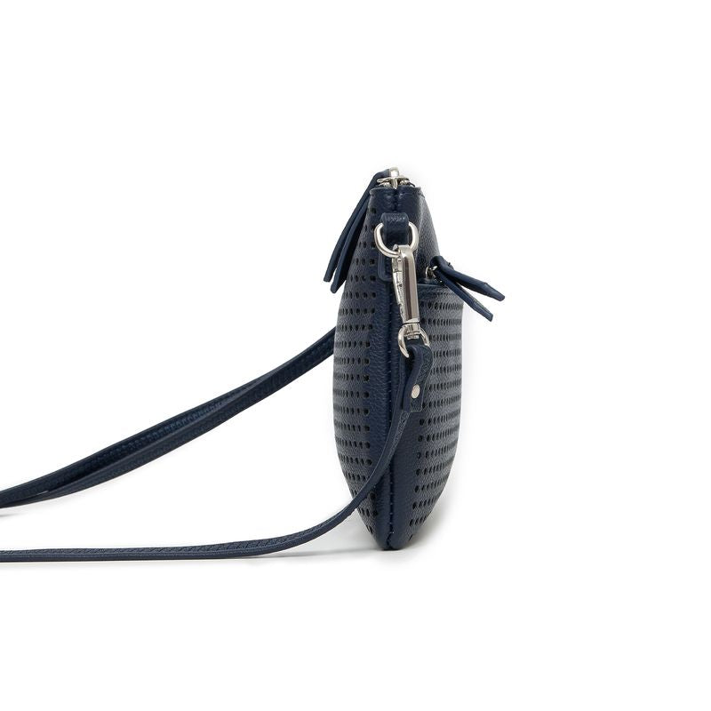 BLACK CAVIAR BAGS - MILLA CROSSBODY/CLUTCH - DEEP NAVY