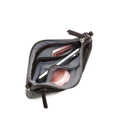 BLACK CAVIAR BAGS - MILLA CROSSBODY/CLUTCH - COCO