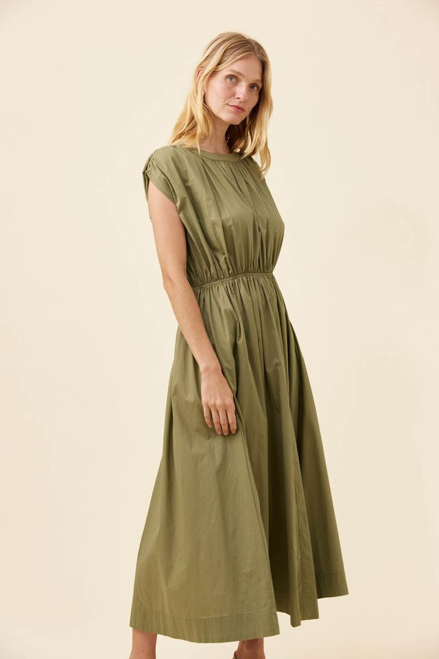 ISLE OF MINE ROSA REVERSIBLE MAXI DRESS - SAGE