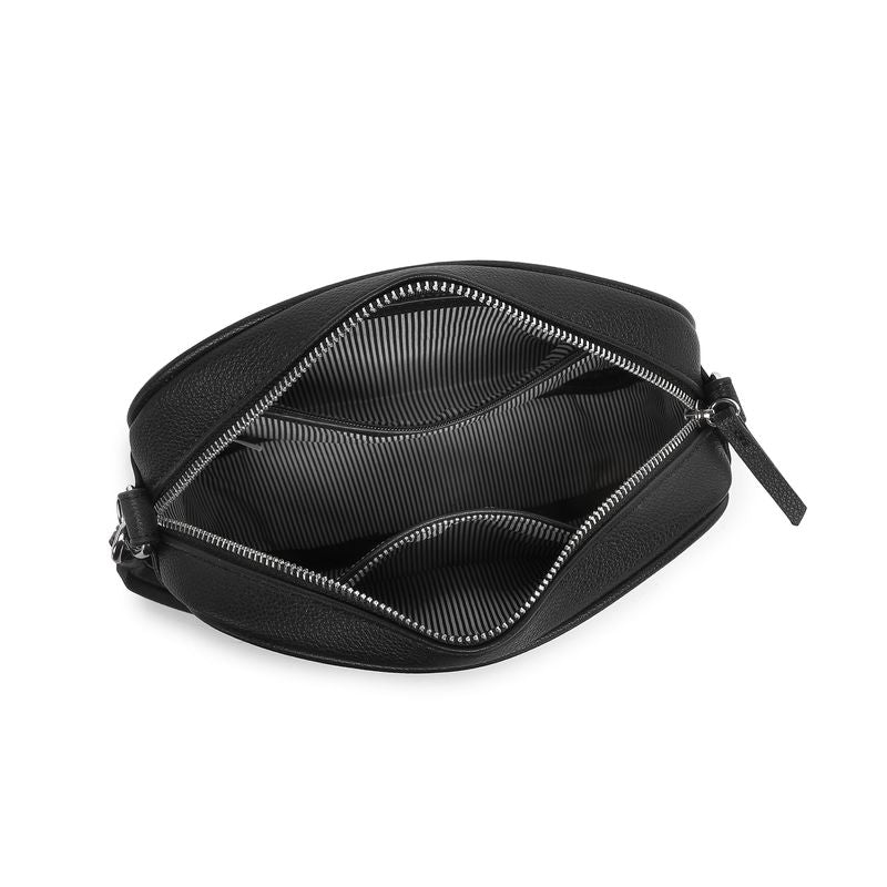 BLACK CAVIAR BAGS - INDIE CROSSBODY - BLACK