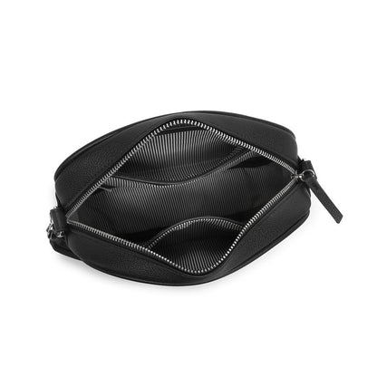 BLACK CAVIAR BAGS - INDIE CROSSBODY - BLACK