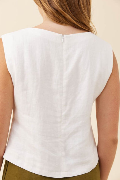 ISLE OF MINE ANITA TANK - WHITE