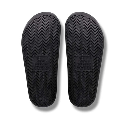 ARCHIES FOOTWEAR SLIDES - BLACK