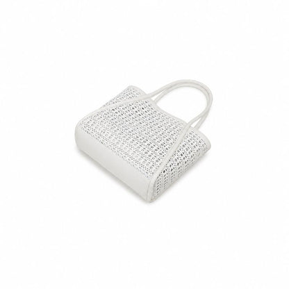BLACK CAVIAR BAGS - ISABEL 3 PIECE - WHITE