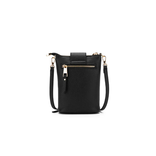 BLACK CAVIAR LAINEY PHONE/CROSSBODY BAG - BLACK