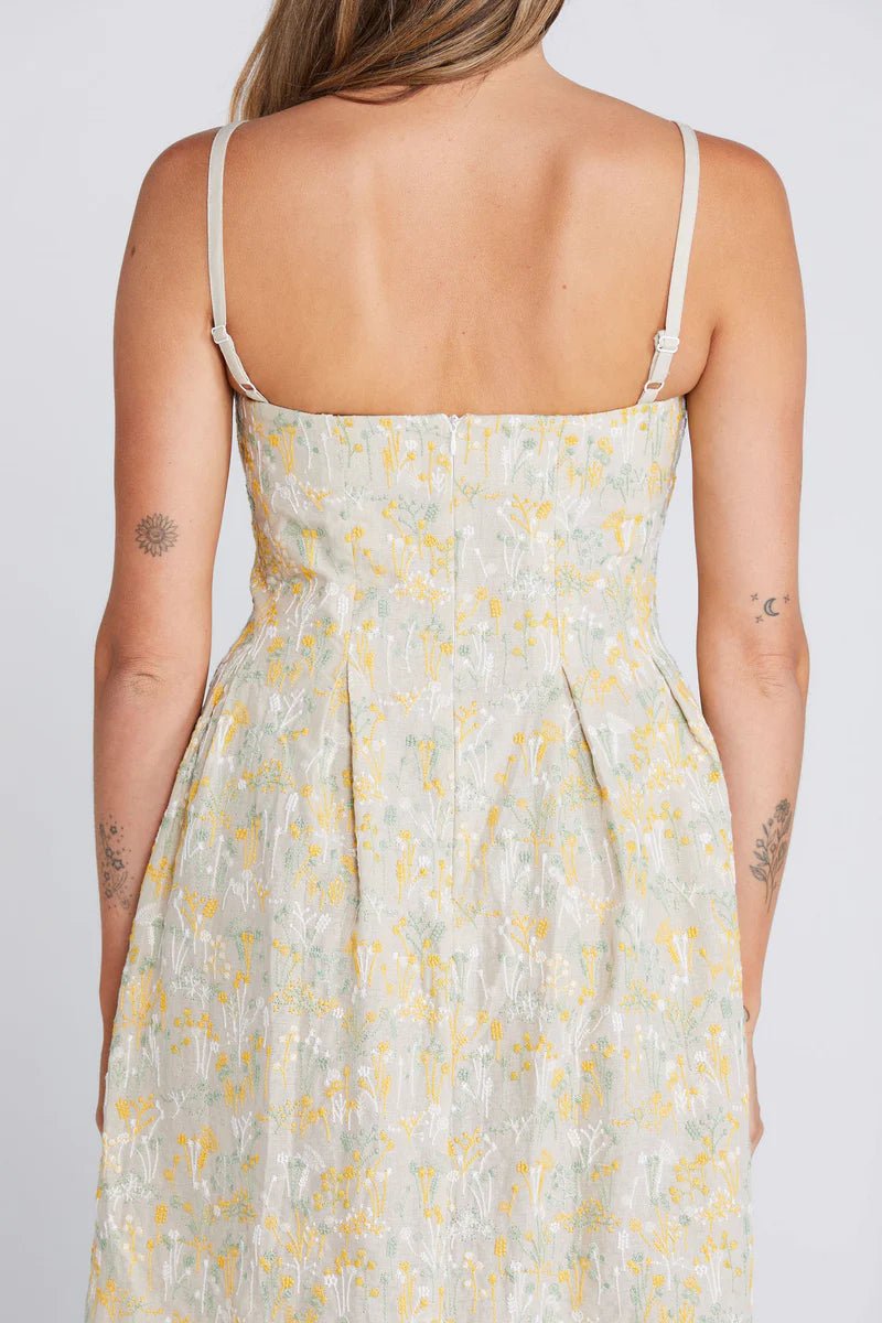 THING THING MISTY DRESS - WHIMSICAL FLORA