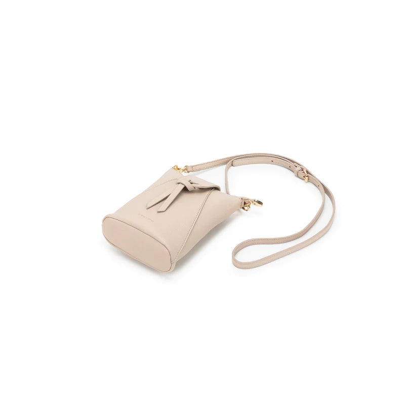 BLACK CAVIAR LAINEY PHONE/CROSSBODY BAG - OATMEAL