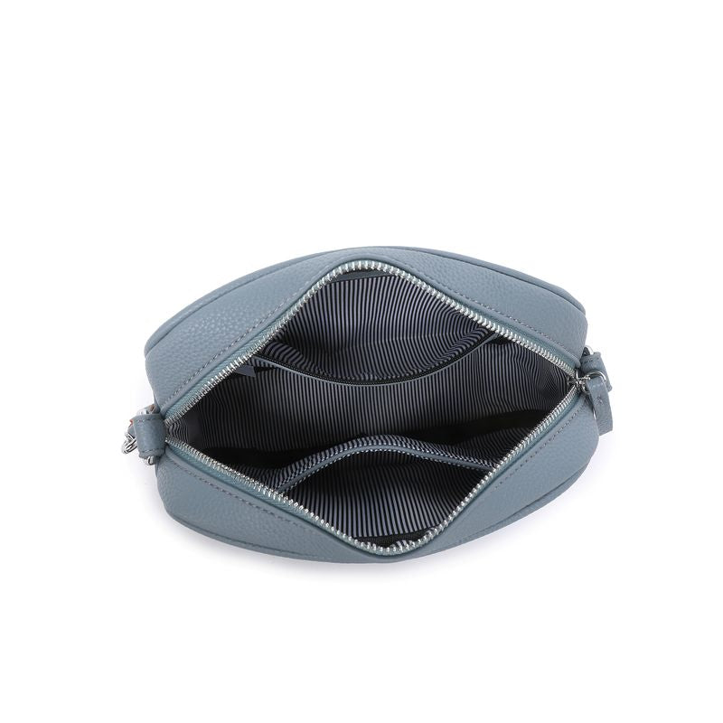 BLACK CAVIAR BAGS - INDIE CROSSBODY - OCEAN BREEZE BLUE