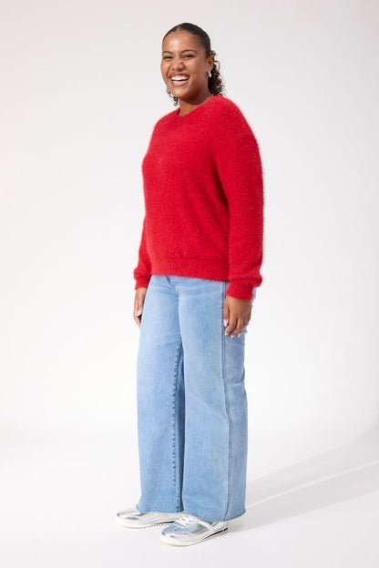 HAVEN HAKUBA JUMPER - RED