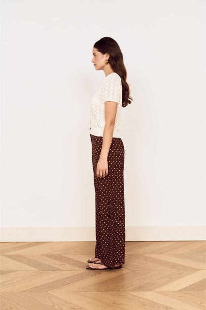 MINK PINK CALLA KNIT CARDI - IVORY