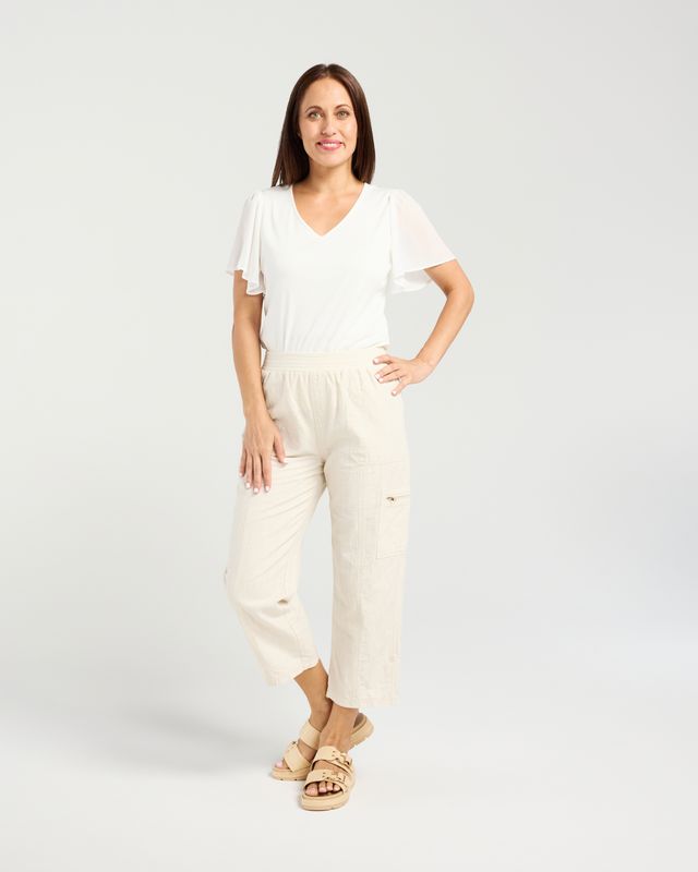 SEDUCE RHEA PANT - NATURAL