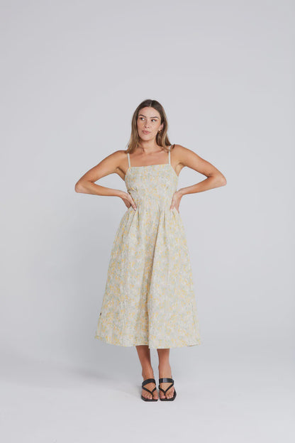 THING THING MISTY DRESS - WHIMSICAL FLORA