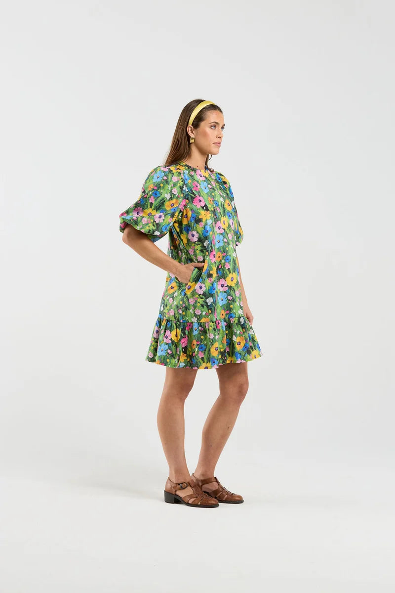 THING THING WHIZ DRESS - FLORABURST